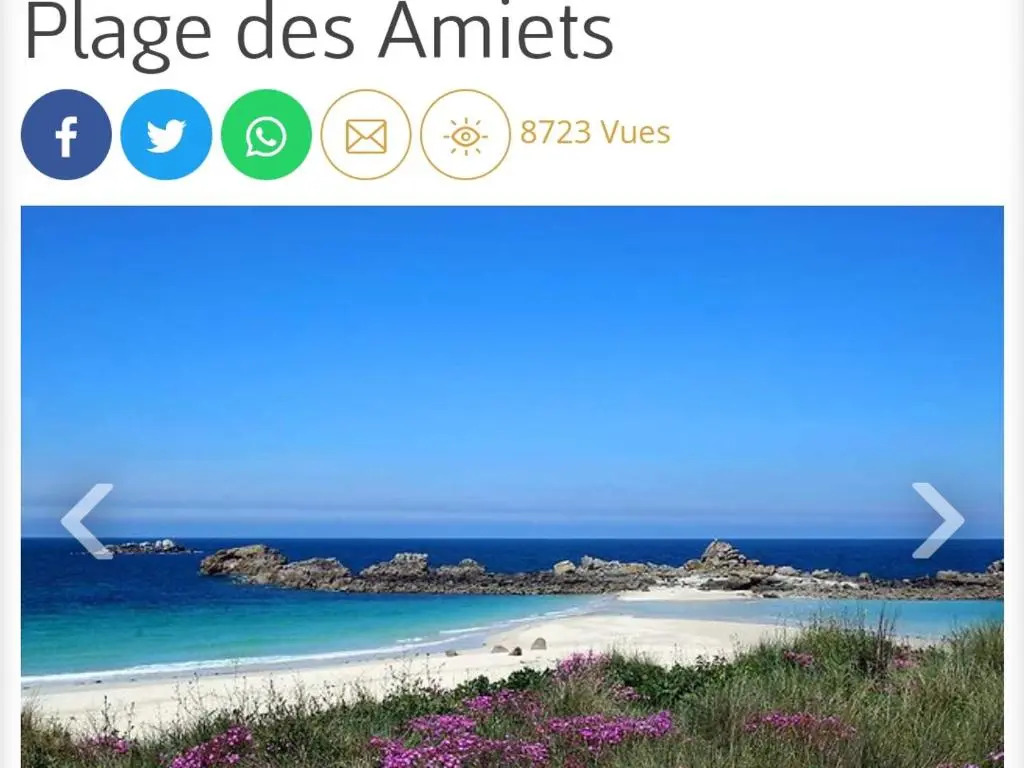 Appartement dans gîte vue mer et campagne