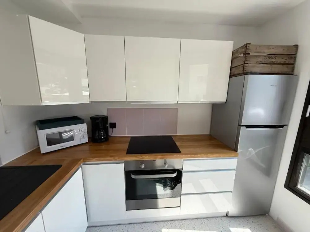 Appartement 1 chambre Les Houches aux pieds des pistes vue montagne