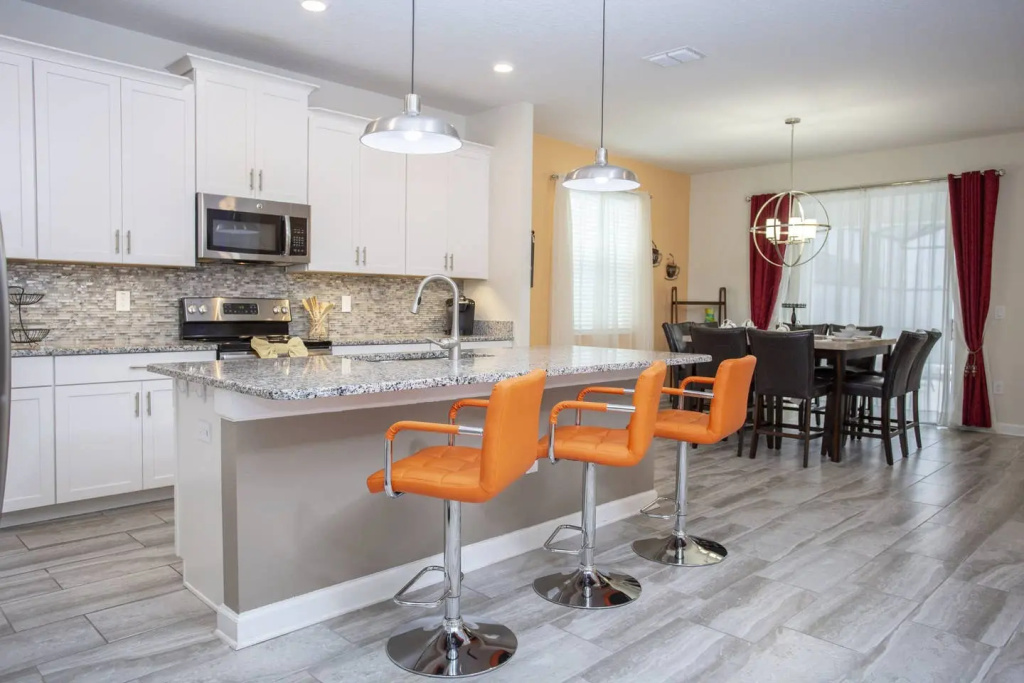 Spacious home with a large pool near Disney