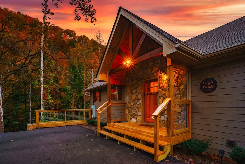 Stunning 4 4 Cabin Hot Tub Amazing Views