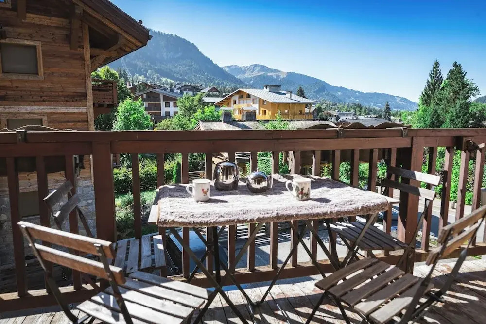 Pleasant 6p/2br Mountain Apartment - Megeve City Center