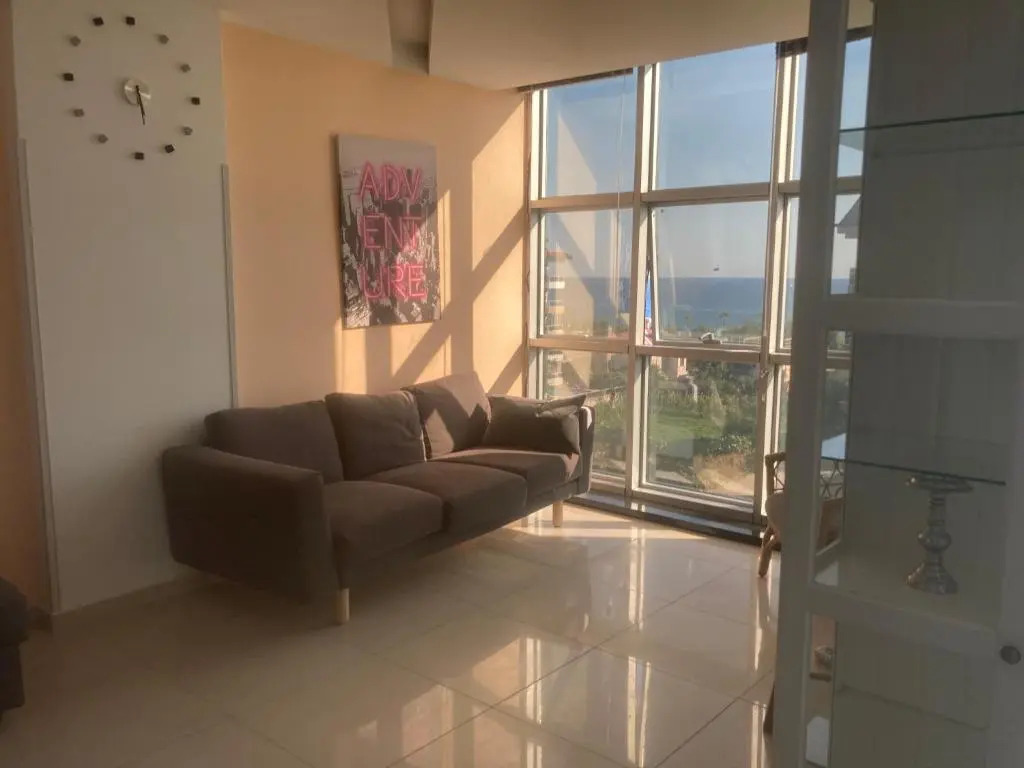 NorthStar LUXURY DUPLEX SEE VIEW 100m BEACH 2 bedrooms, 2 bathrooms, living room sofa 2 terraces, 1 balcony high floor Alanya Kestel
