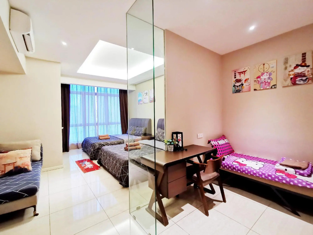 SKY POOL Stylish Suite 2-7Pax at KL City
