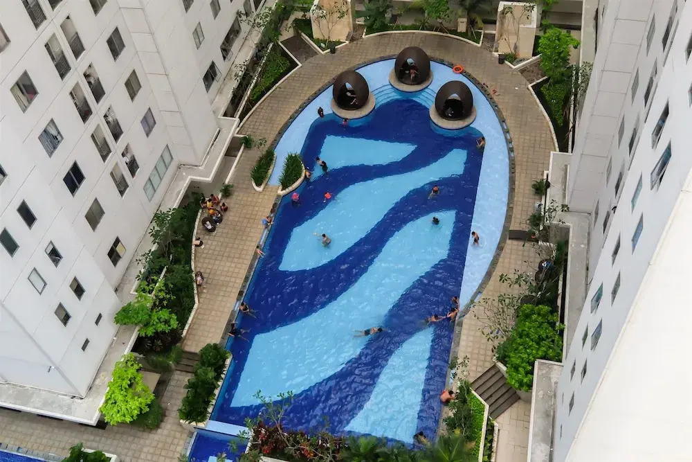 Modern Design 2 Bedrooms at Bassura City Apartment