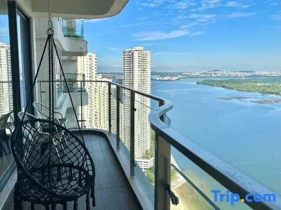 Superb Seaview 3 Balcony Country Garden Danga Bay near CIQ JB | 3B2B