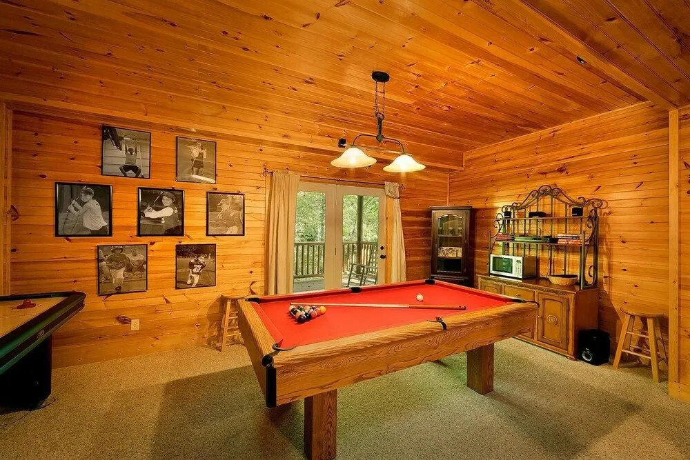 Hot Tub Theater Room Outdoor Living Area