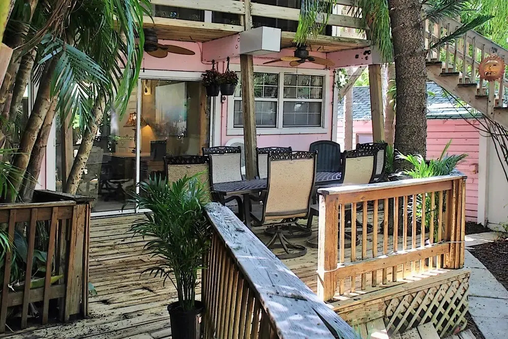 Shaded Beachtown Vacation Estate (102-22)