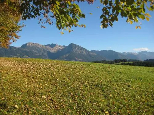 Biohof Burger, 3 sonnige Fewo, alle mit Balkon, Spielzimmer, Grillhütte, 7 km vor Oberstdorf