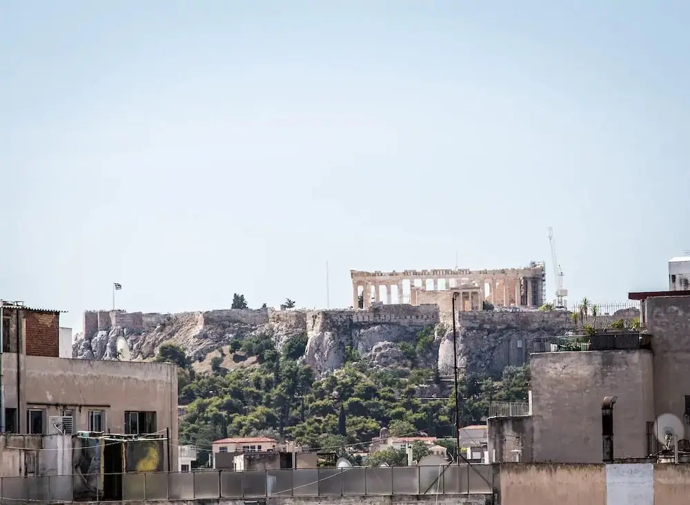 Great Acropolis view apartment in City Center