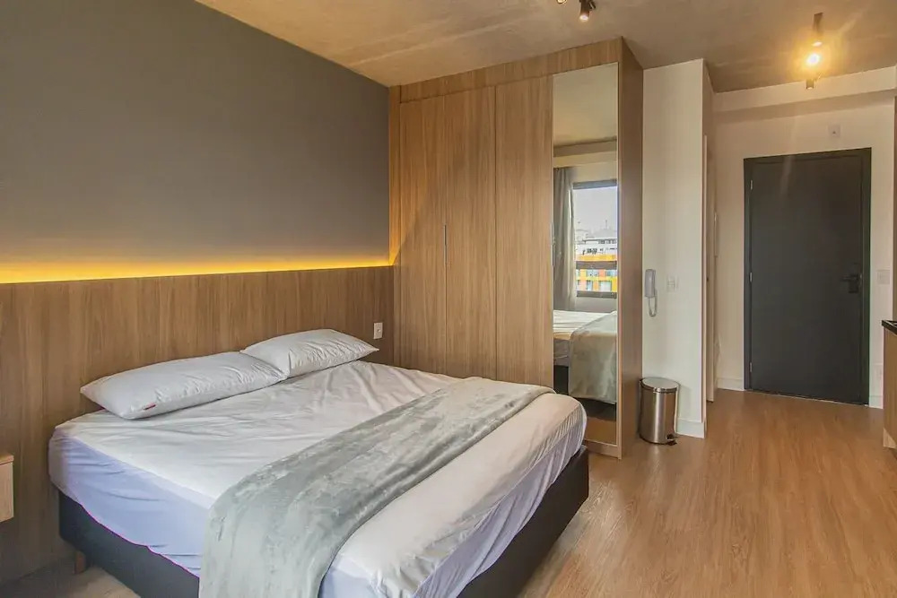 Loft Pet Friendly com Academia a 450m do Metr