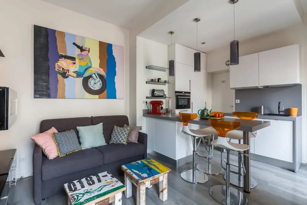 Beautiful Flat Near Grand Theatre for up to 4 Guests