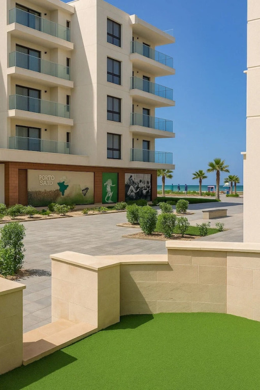 "elegant Beachfront Chalets at Porto Said Resort Your Perfect Escape"