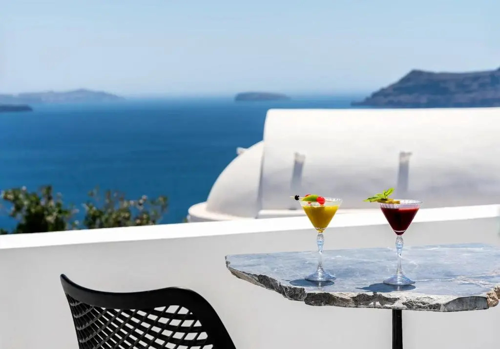 Amazing Santorini Villa Blue Horizon Villa 1 Bedroom Outdoor Plunge Pool