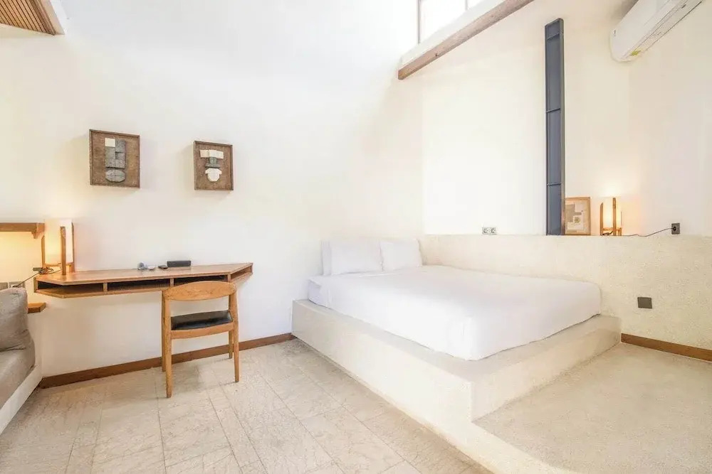 Sumptuous 1-BR Villa Near Canggu Beach, 800m Away