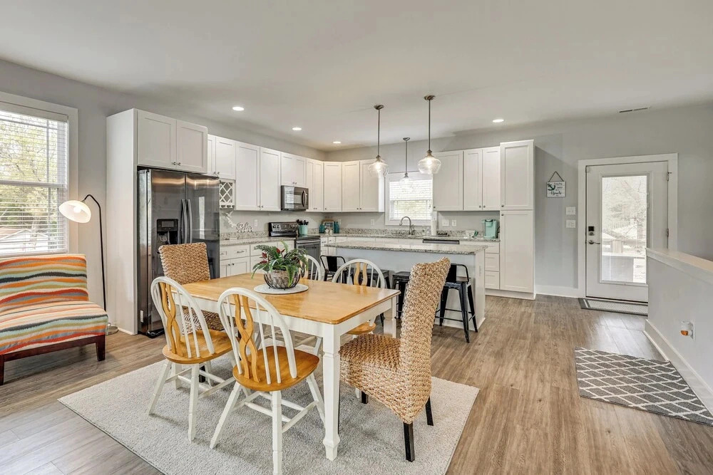 Deck & Games! Pet-friendly Oak Island Home