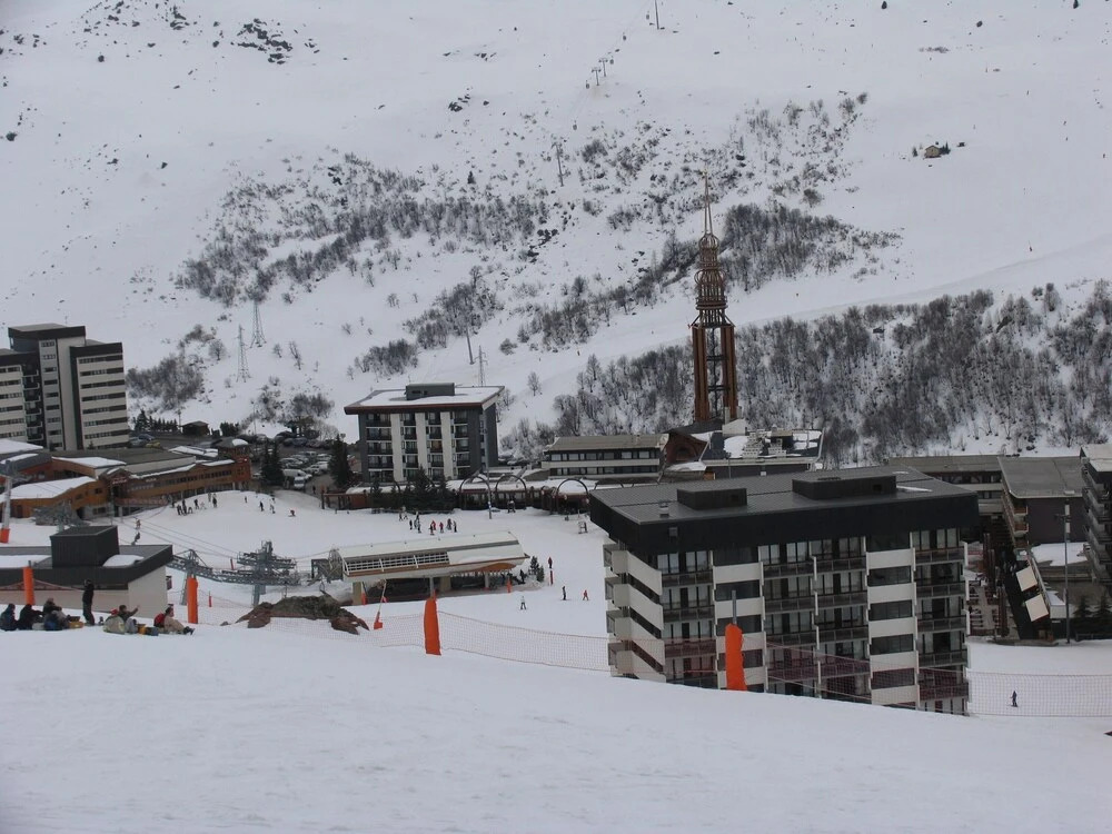 Studio Les Ménuires 3 Vallées - Ski aux Pieds