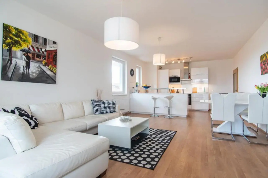 Prostorný 3 pokojový apartmán s dvěma terasami
