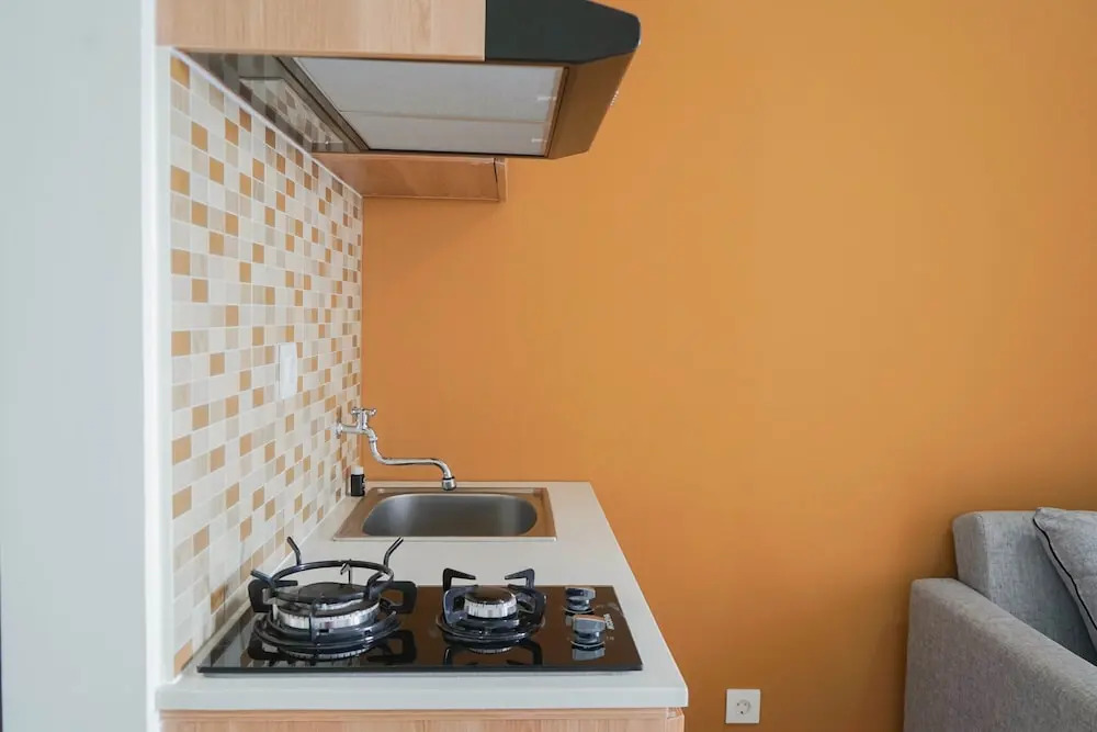 Great Choice and Comfy 2BR Green Pramuka City Apartment By Travelio