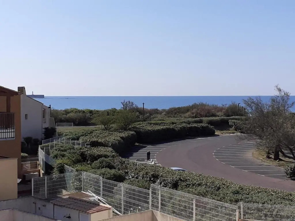 3 Pièces terrasse vue MER et PISCINE Plage Richelieu CAP D'AGDE