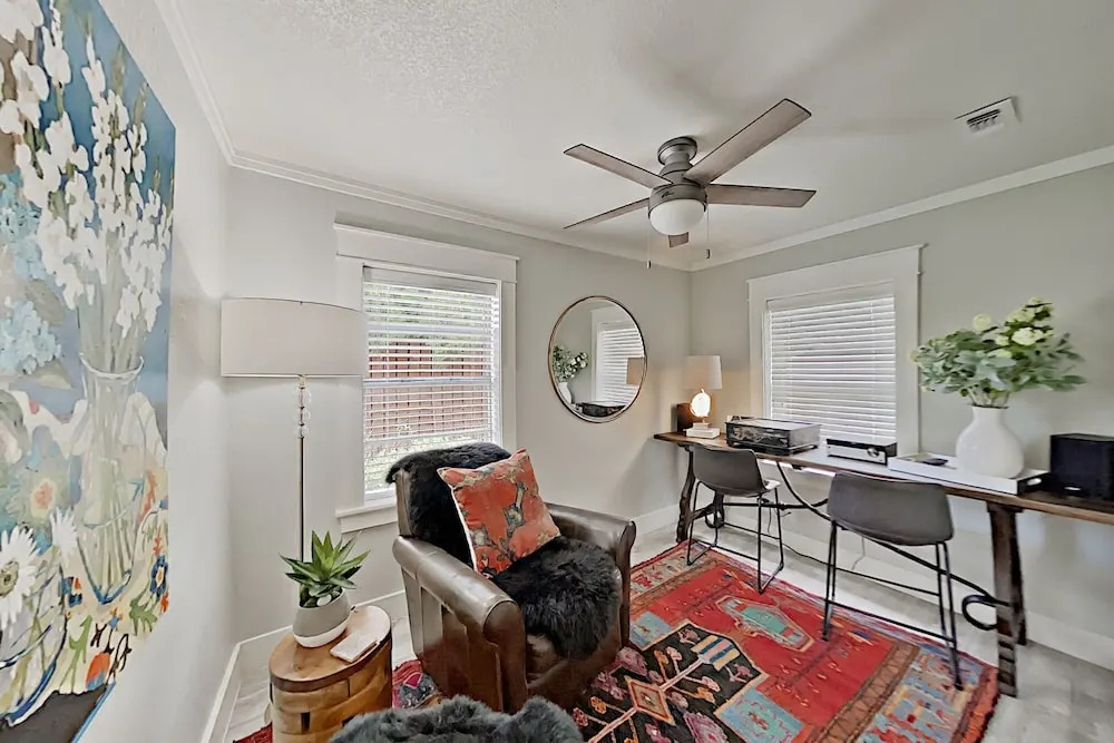 Charming W/ Chic Decor -- Walk To Downtown 3 Bedroom Home