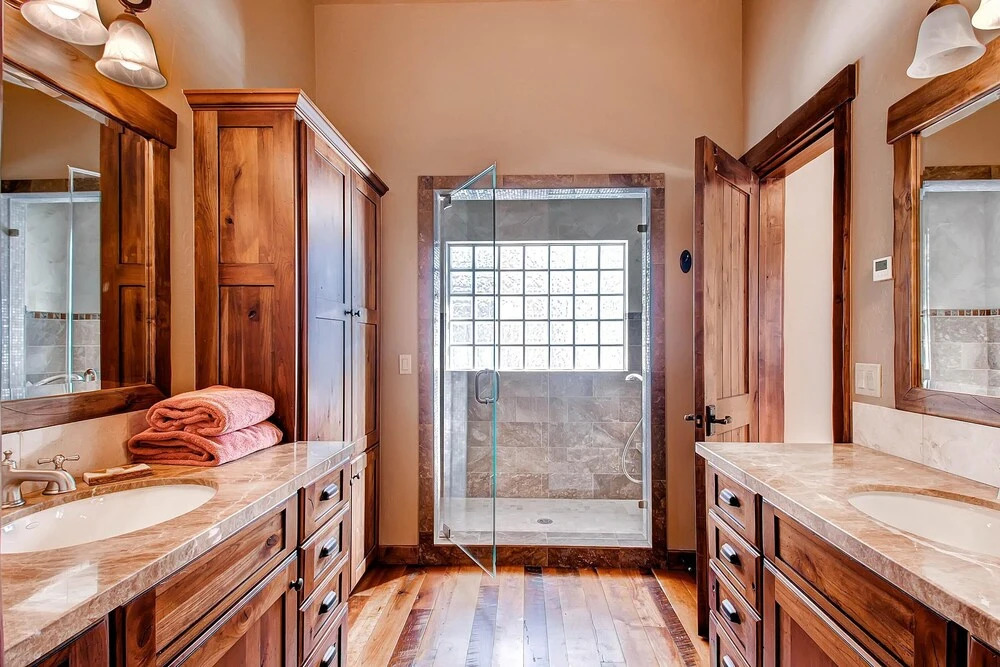 Rustic Timber Lodge