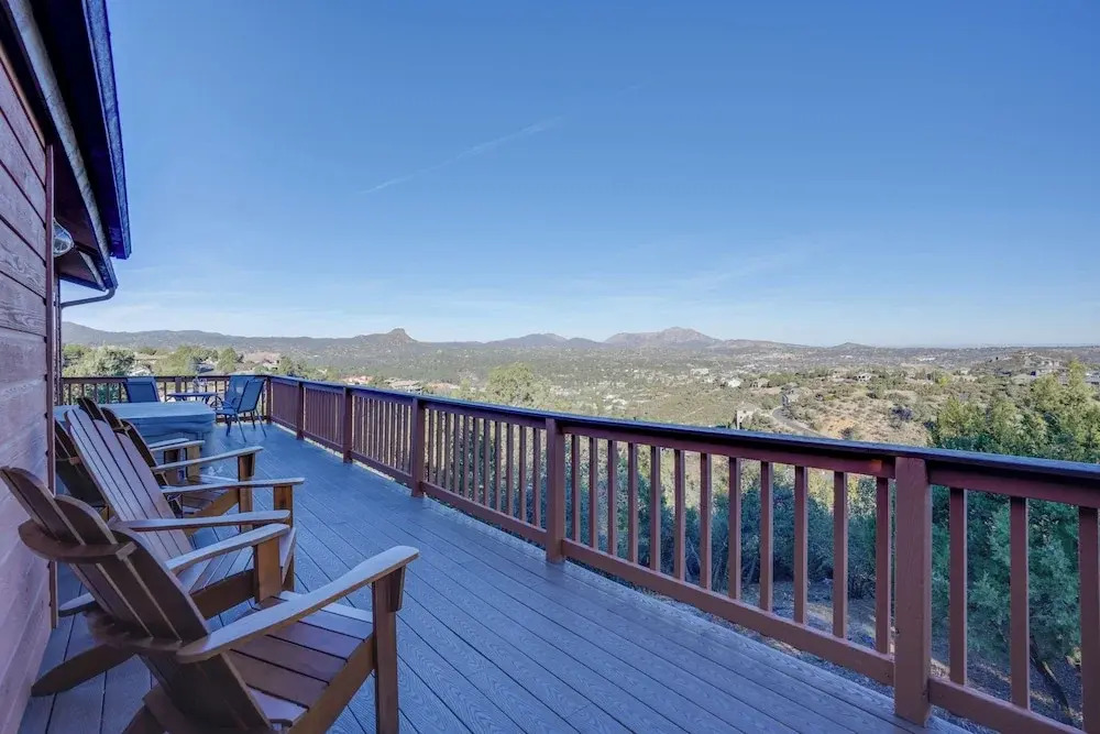 Hot Tub, Mountain Views: Scenic Prescott Home