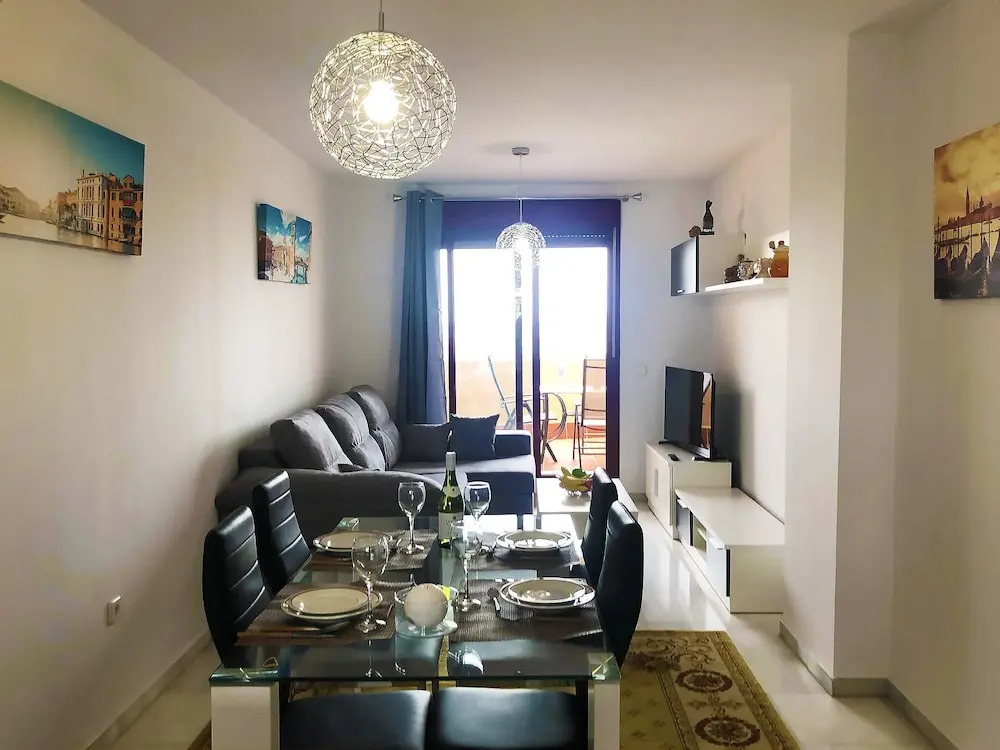 La Cala Azul - 1 bedroom apartment with big terrace over looking La cala de Mijas and sea views