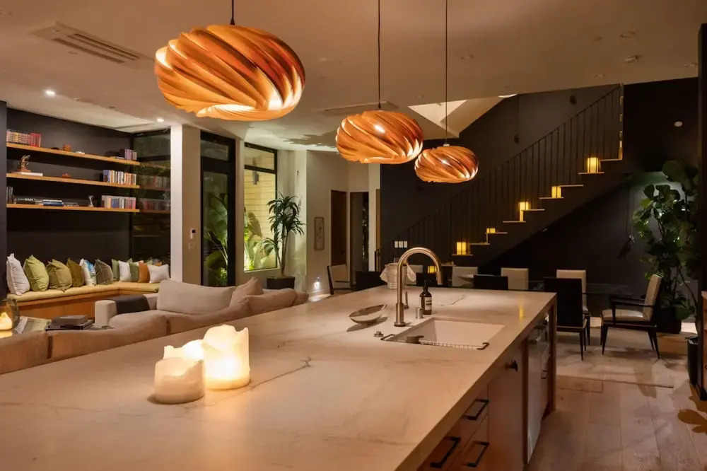 The Bella Villa Venice Beach - luxury interior design - spa and terrace