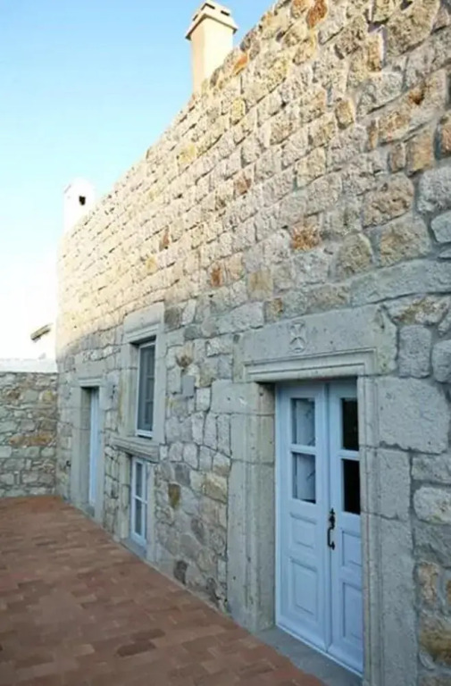 House with 4 bedrooms in Patmos with wonderful sea view terrace and WiFi 1 km from the beach