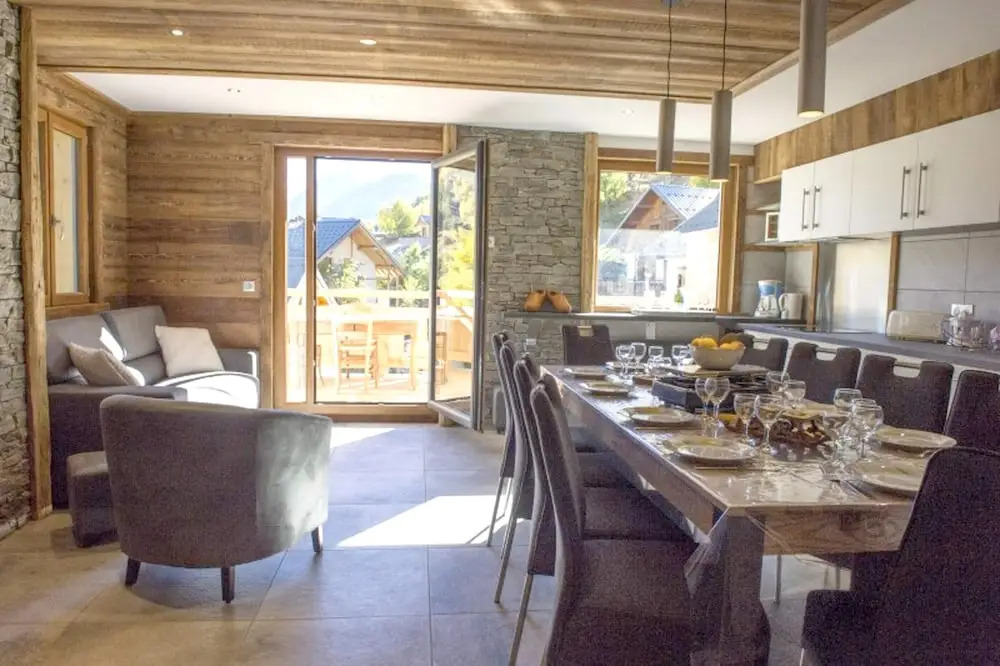 Apartment With 4 Bedrooms In Valloire With Wonderful Mountain View Furnished Garden And Wifi