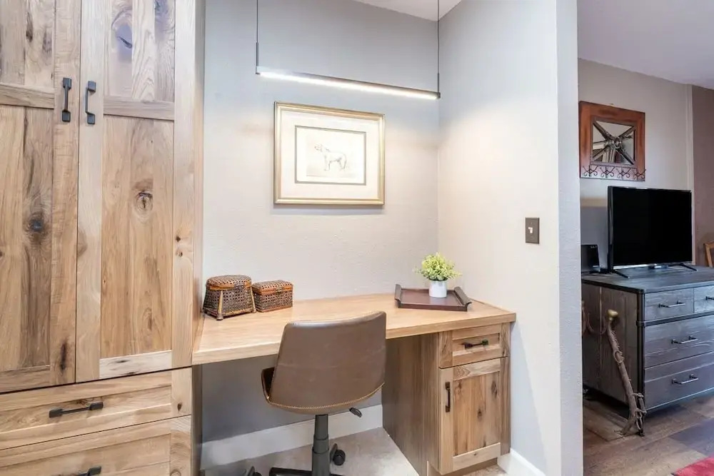 Ground Floor W/ River Trail Patio + Walk To Chair 7! Viking Lodge 116 1 Bedroom Condo by RedAwning