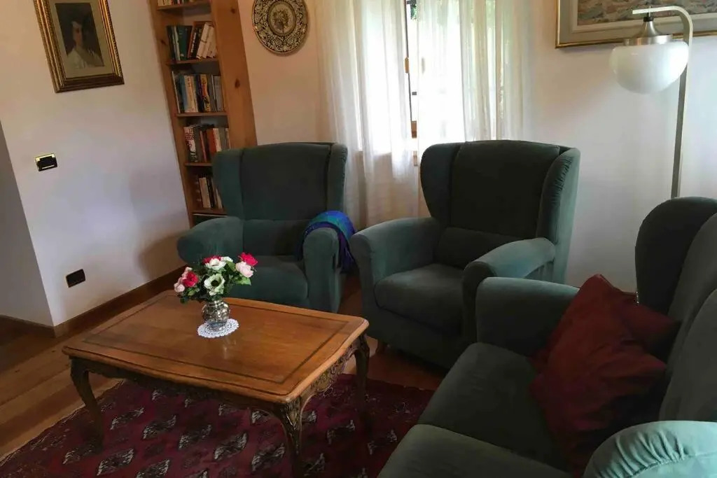 La casa del Noce, immersa nel verde delle Dolomiti