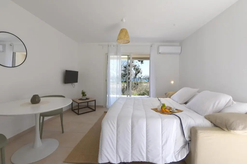 Residence Marina di Bravone - appartement 2 personnes Vue Mer RDC N92