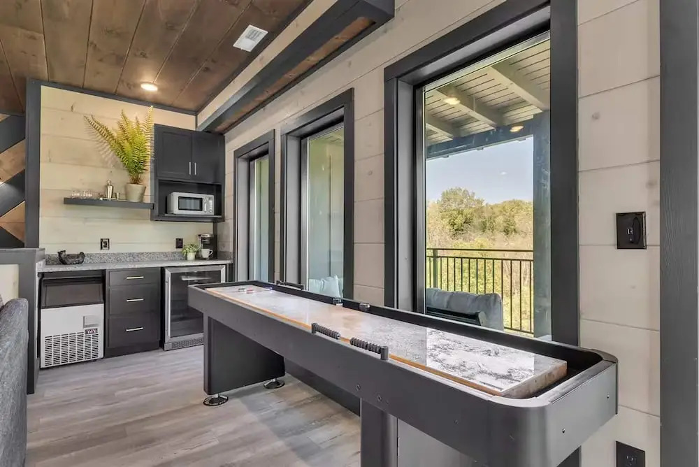 Firefly Lodge Indoor Pool Theater Hot Tub