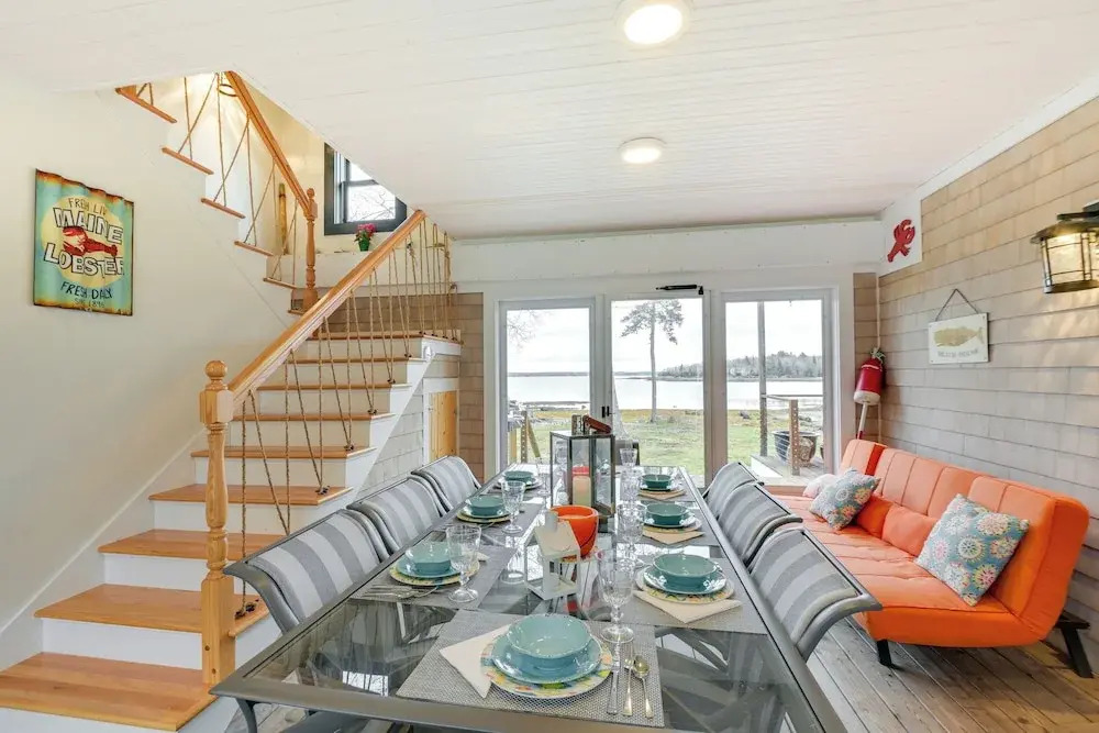 Waterfront Deer Isle Apartment w/ Fire Pit