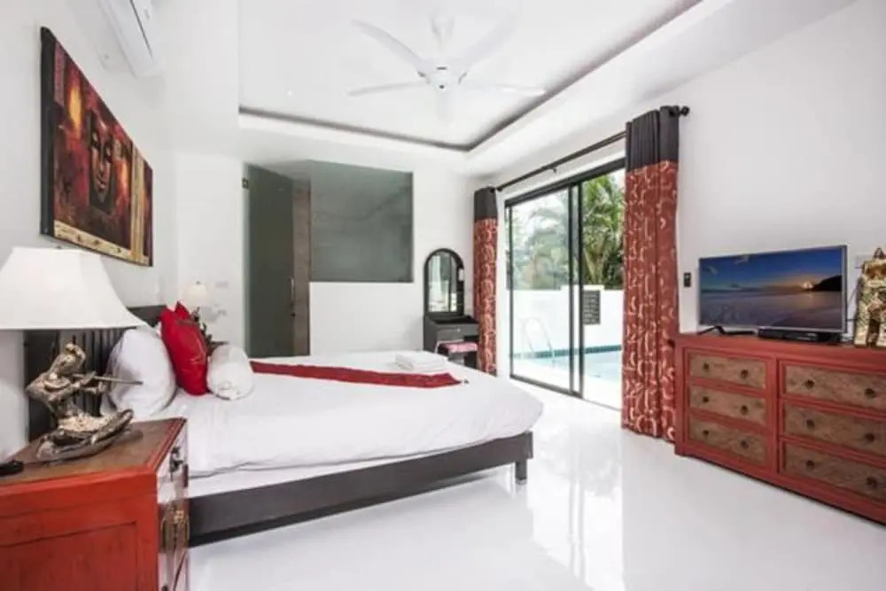Bedroom Villa SDV260 - Walk to Beach 11-By Samui Dream Villas