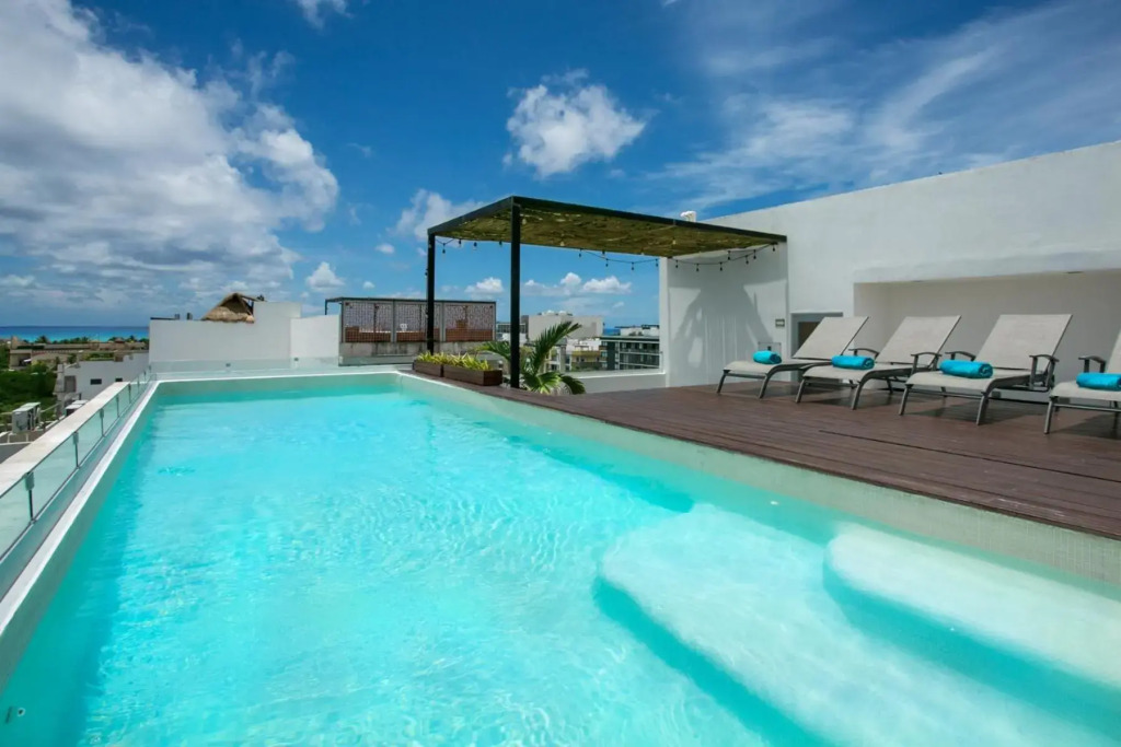 Moderno departamento cerca de la playa y la 5 Ave