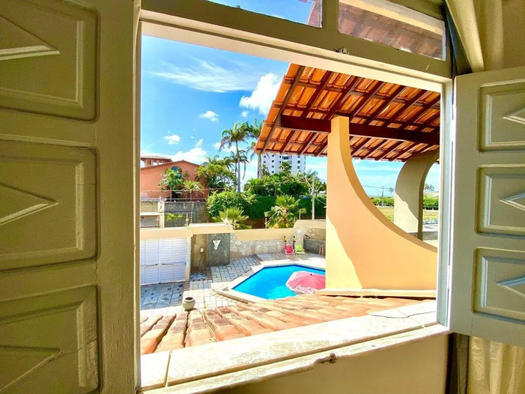 Casa Vista Mar A 150m Da Praia E 5/4 Todos Com Ar