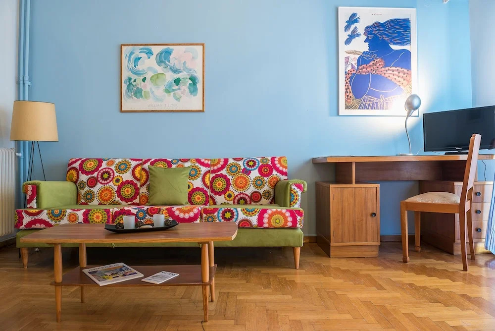Vintage Athens Apartment by Cloudkeys