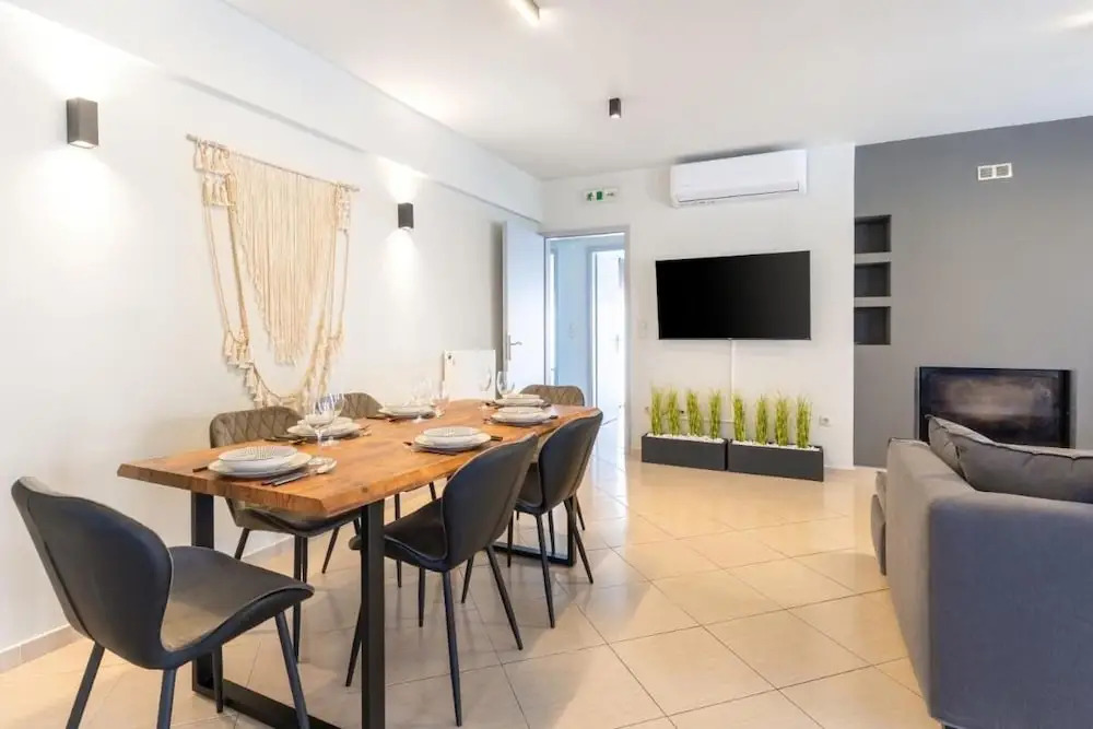 Villa Ismini 3 Bedrooms With Pool , sea View and E-car Charger