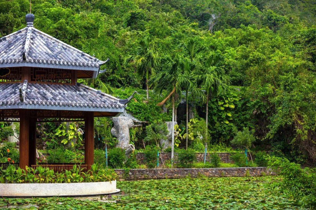 Yalong Bay Qiyue 216 swimming pool Meisu