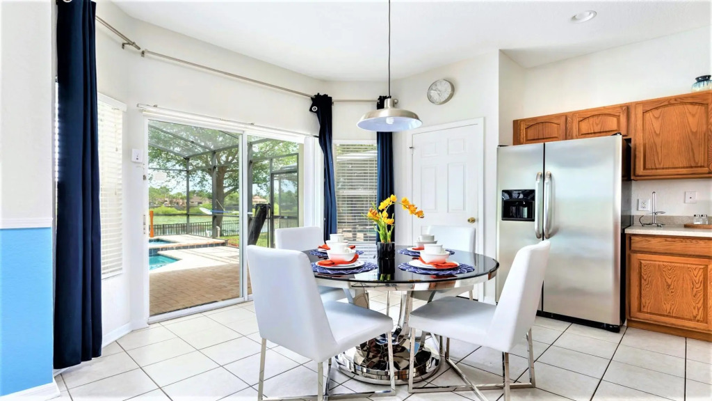 Lakefront 6BR Villa w Pool SPA 2 Miles to Disney