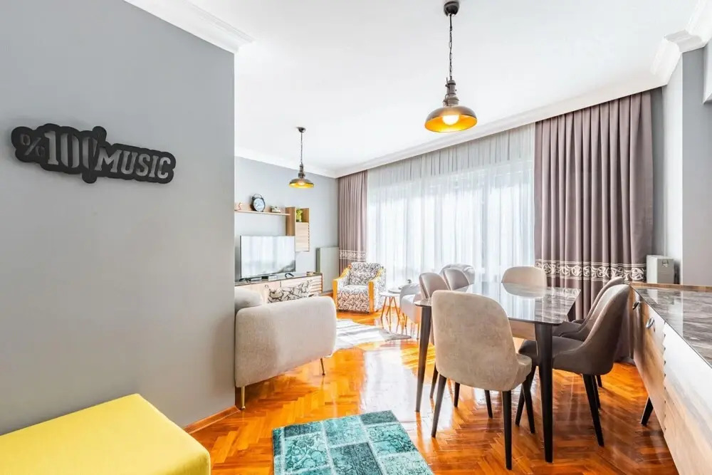 Stylish Flat Near Popular Attractions in Moda