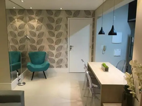 Apartamento Menara Morumbi - 150m do Hospital Albert Einstein, Faculdade e Estádio - 1 vaga de garagem