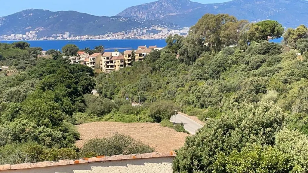 Porticcio Appartement 6 personnes terrasse avec vue imprenable Golfe d'Ajaccio et plage 800m