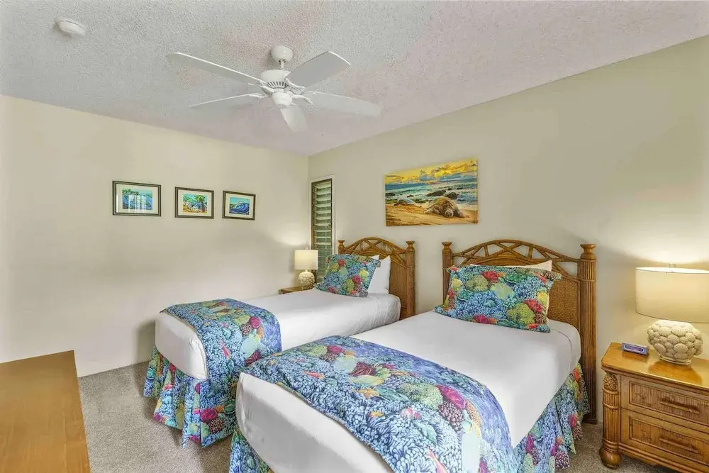 Experience Stunning Ocean Views at Wailea Ekolu 403, Spacious, Wi-fi, Split-ac!