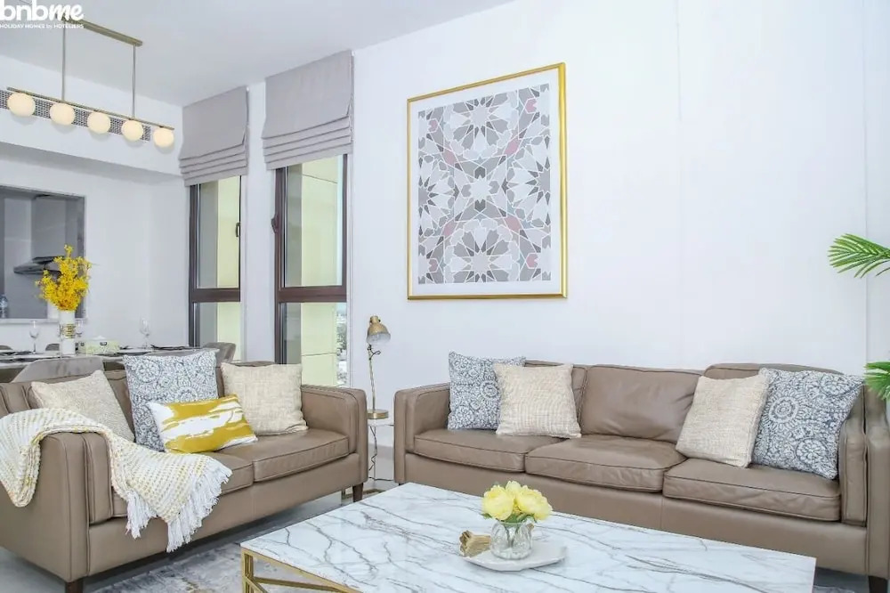 Elegant Pool View 2BR Apartment