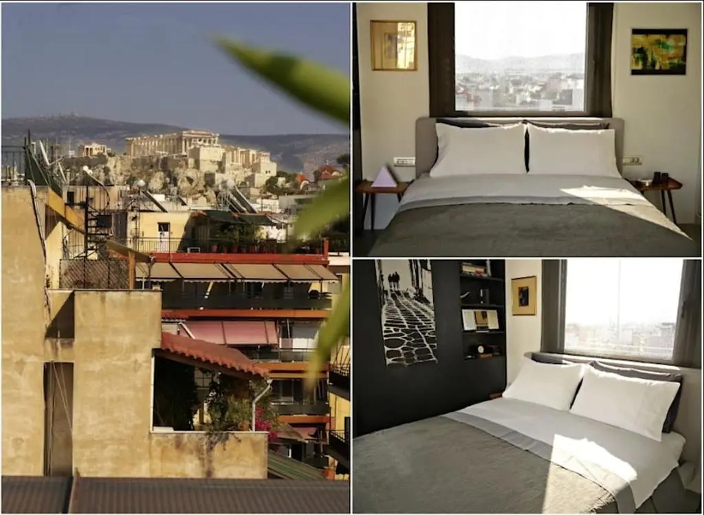 Stylish penthouse with Acropolis and 360 view