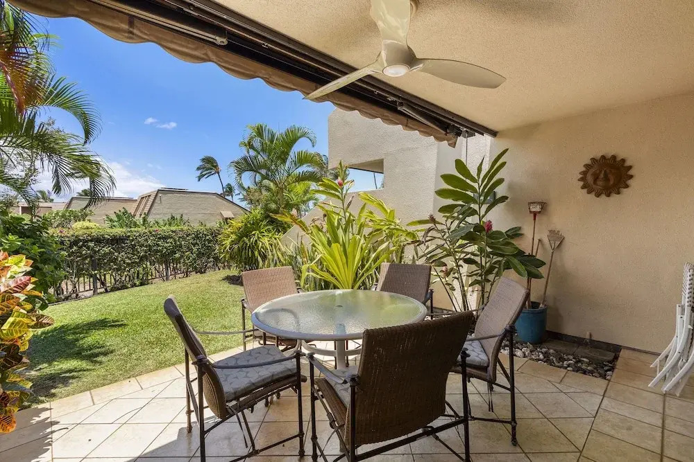 Maui Kamaole J-104 - Renovated, Private Ground Floor Unit, Two Lanais, Split AC!
