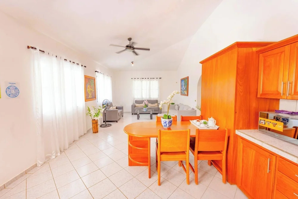 2BR 2bth w King Size BED & Private Pool in Sosua
